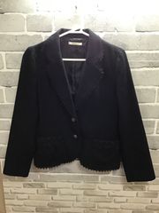 A【A25-23】◇ axes femme サイズM テーラードジャケット　ブラック