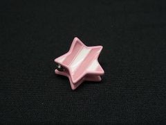 ■新品同様■ miumiu ミュウミュウ スター カラーストーン ヘアクリップ ヘアアクセサリー 髪留め レディース ピンク系 FQ8552