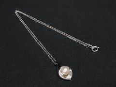 ■新品同様■ TASAKI タサキ 本真珠 アコヤ真珠 パール 約6mm SV925 ネックレス ペンダント アクセサリー シルバー系 BT6720