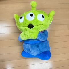 新品 コストコ トイストーリー リトルグリーンメン ぬいぐるみ ブランケット付き