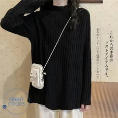 ニット セーター レディース ハイネック リブ タートルネック シンプル 長袖 着痩せ 柔らかい ゆったり トップス おしゃれ 可愛い カジュアル 暖かい 通勤 お出掛け 秋 冬
