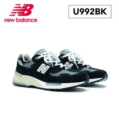 ★新品未使用★NEW BALANCE U992 "Black" MADE IN U.S.A. U992BK メンズ スニーカー／NB ブラック 箱あり