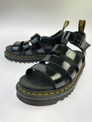 【中古品】 DR.MARTENS ドクターマーチン SANDAL パテントレザーサンダル 靴 【166-261013-yn-07-min】