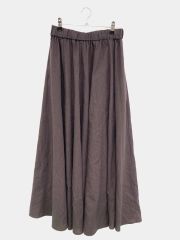 ANTIQUA アンティカ ロングスカート One size グレー レディース