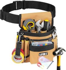 ★新品★腰袋 工具入れ 電工 釘袋 工具差し 大工 小物入れ 腰道具セット 「14ポケット・磁気吸引・ベルト付き着脱式」 高密度ナイロン素材 耐久 多機能ポケット DIY/建設/ガーデニング用 d8a65978
