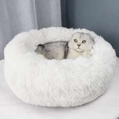 猫ベッド ペットベッド ペット用品 超可愛い 50cm 小中型犬 猫ハウス 犬ベッド 可愛い 暖かい 寝袋 ドックベッド 四季 室内 保温 防寒 冬寒さ対策