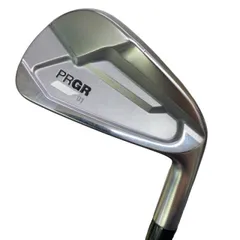 【中古】 プロギア PRGR 01(2023) #5 単品アイアン LI スペックスチールIII Ver.2 (フレックスS) メンズ 男性用 右利き 右用 Cランク ゴルフクラブ