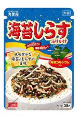 丸美屋 海苔しらすふりかけ 大袋 38g×10個