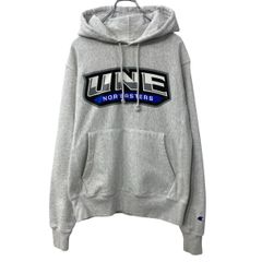 Champion REVERSE WEAVE プリントスウェット パーカー S 杢ライトグレー チャンピオン リバースウィーヴ 復刻 裏起毛 秋物 a810-5114
