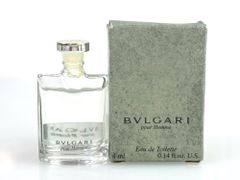 KK　未使用　ブルガリ　BVLGARI　pour Homme　プールオム　オードトワレ　4ml　ミニボトル　ミニ香水　 送料無料