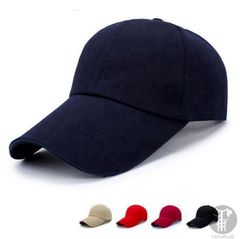 キャップ メンズ 深め ツバ長 10cm UVカット ワークキャップ 野球帽 ミリタリー 帽子 紫外線対策 2TYPE