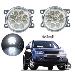 スズキ グランドビターラ SX4 イグニス ジムニー スイフト アルトV スプラッシュ XL7 エルティガ セレリオ ワゴンR アクセサリー 2個 LED