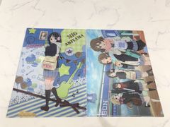 映画 けいおん！フェア ローソン限定描き下ろしクリアファイル 2種2枚セット 秋山澪 平沢唯 田井中律 琴吹紬 中野梓 放課後ティータイム