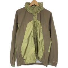 【中古】　Columbia　ナイロンジャンパー　マウンテンパーカー　ハイネック　フルジップ　フード収納可能　ワンポイント　アウトドア　古着　/1151