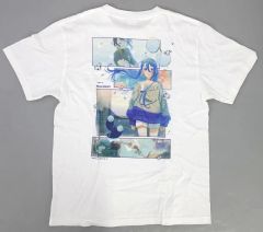 【中古】Tシャツ 初音ミク ブループラネット サムネイルTシャツ ホワイト Lサイズ 「VOCALOID 初音ミク DECO*27」