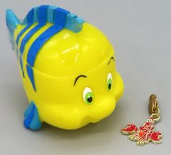 【中古】グッズセット フランダー＆セバスチャン チャーム＆ジュエリーケースセット 「リトル・マーメイド」 ディズニーストア限定