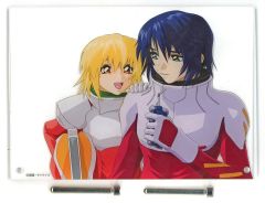 【中古】アクリルスタンド・アクリルパネル カガリ・ユラ・アスハ＆アスラン・ザラ ガンダムシネマラリー feat. 閃光のハサウェイ アクリルパネル 「機動戦士ガンダムSEED」
