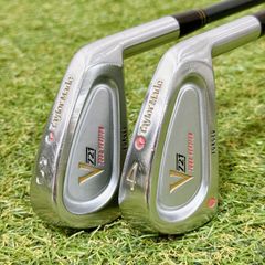 【名器】 テーラーメイド TaylorMade V721 TOUR VERSION FORGED 3番 4番 ロングアイアン 2本セット S【H109】