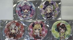 ホロライブ hololive SUPER EXPO 2022 トレーディング缶バッジ コンプリートセット 2期生 受注販売限定 (全5種)