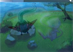 【中古】クリアファイル ドラパルト＆ミュウ A4 2ポケットクリアファイル Invisible to Me 「ポケットモンスター」 ポケモンセンター限定