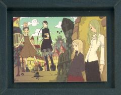 【中古】マグネット・磁石 集合(背景空/横) 「ソウルイーター 生誕20周年記念原画展 コマコレ マグネット」