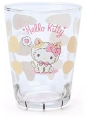 【中古】マグカップ・湯のみ ハローキティ いやしのにゃんこシリーズ 猫足グラス 「サンリオキャラクターズ」
