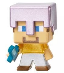 【中古】トレーディングフィギュア STEVE (with Mismatched Armor) 「マインクラフト ミニフィギュア アイスシリーズ」