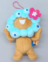 【中古】ぬいぐるみマスコット・ぬいぐるみバッジ ミャクミャク(ハイビスカス) ボールチェーンマスコット(日焼け)2 「EXPO2025 大阪・関西万博」
