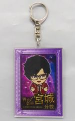 【中古】キーホルダー [単品] 神威楽斗(GACKT)/パープル がくっちアクリルキーホルダー 「第95期 神威♂楽園 de トビナ祭」 宮城分校限定