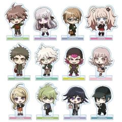 【中古】アクリルスタンド・アクリルパネル 全12種セット 「JR東海×ダンガンロンパシリーズ 超高校級のダンガン大阪旅行 トレーディング ちびキャラ 私服で旅行ver. アクリルスタンド」