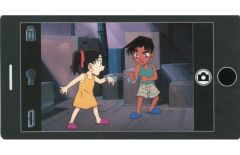 【中古】キャラカード 服部平次＆遠山和葉(幼少) 「名探偵コナン スマフォトコレクション Vol.2」 名探偵コナンプラザ限定