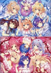 【中古】クリアファイル 集合 描き下ろしクリアファイル 「コミックス ご注文はうさぎですか? 14巻」 メロンブックス購入特典