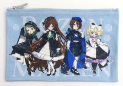 【中古】バッグ 集合(グレー) フラットポーチ 「ドリーミーくじ ローゼンメイデン -Le Jardin Secret-」 C賞