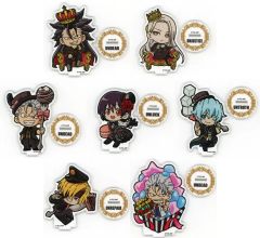 【中古】アクリルスタンド・アクリルパネル 全7種セット 「アンデッドアンラック×CHARACHA in FavoteriA-ファボテリア- アクリルスタンド」