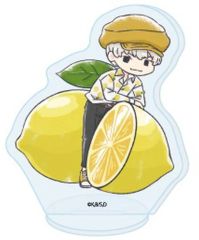 【中古】アクリルスタンド・アクリルパネル 西園寺羽京 「アクリルぷちスタンド Dr.STONE 21.フルーツver. グラフアートイラスト」