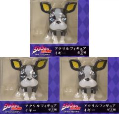 【中古】トレーディングフィギュア 全3種セット 「ジョジョの奇妙な冒険 スターダストクルセイダース アクリルフィギュア イギー」