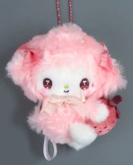 【中古】ぬいぐるみマスコット マイスウィートピアノ(いちご) どーりーみっくすぷちシリーズ マスコットキーホルダー 「サンリオキャラクターズ」