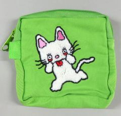 【中古】バッグ あかんべ 「もこもこさがら刺繍ポーチ ノンタン」