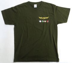 【中古】Tシャツ ロゴ Tシャツ カーキ Mサイズ 「戦翼のシグルドリーヴァ」