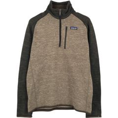 古着 パタゴニア Patagonia ベターセーター 1/4ジップ 25522FA16 ツートン ハーフジップフリースプルオーバー メンズM相当/eaa655343