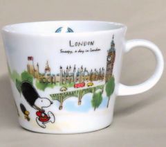 【中古】マグカップ･湯のみ スヌーピー(ロンドン) 世界旅行マグカップ 「PEANUTS(SNOOPY)」