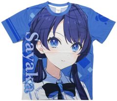 【中古】Tシャツ 村野さやか カラーTシャツ 夏私服ver. ブルー Lサイズ 「ラブライブ!蓮ノ空女学院スクールアイドルクラブ PremiumShop」