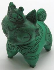 【中古】トレーディングフィギュア 緑青 「土偶犬ドッグゥ マスコットフィギュア」