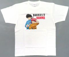 【中古】Tシャツ 乱馬＆らんま グラフィックTシャツ ホワイト フリーサイズ 「らんま1/2」