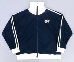 【中古】アウターウェア ロゴ 公式ジャージ(上) ネイビー Sサイズ 「アイドルマスター SideM 10th ANNIVERSARY MEETING」