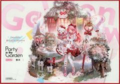 【中古】ポストカード ゴールデングロー PETポストカード 「アークナイツ×サンリオキャラクターズ」 中国限定