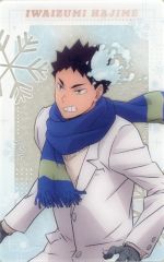 【中古】キャラカード 岩泉一 「ハイキュー!! ホログラムトレーディングクリアカード 雪合戦Ver.」 ジャンプフェスタ2026グッズ