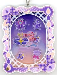 【中古】アクリルスタンド・アクリルパネル [単品] キュアキュンキュン シャカシャカアクリルフレーム 「キミとアイドルプリキュア♪展～”キミ”と会える瞬間(とき)!～」