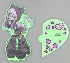 【中古】アクリルスタンド・アクリルパネル 猫又おかゆ アクリルスタンド 「バーチャルYouTuber ホロライブ にゃんぐこ～んグッズ -猫又おかゆ Side-」