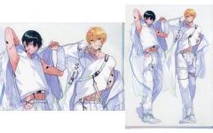 【中古】クリアファイル 蜂谷密生＆瀬兎真啓 A4クリアファイルセット 「幕が下りたら僕らは番」